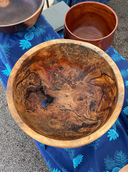 Spalted Mango Calabash