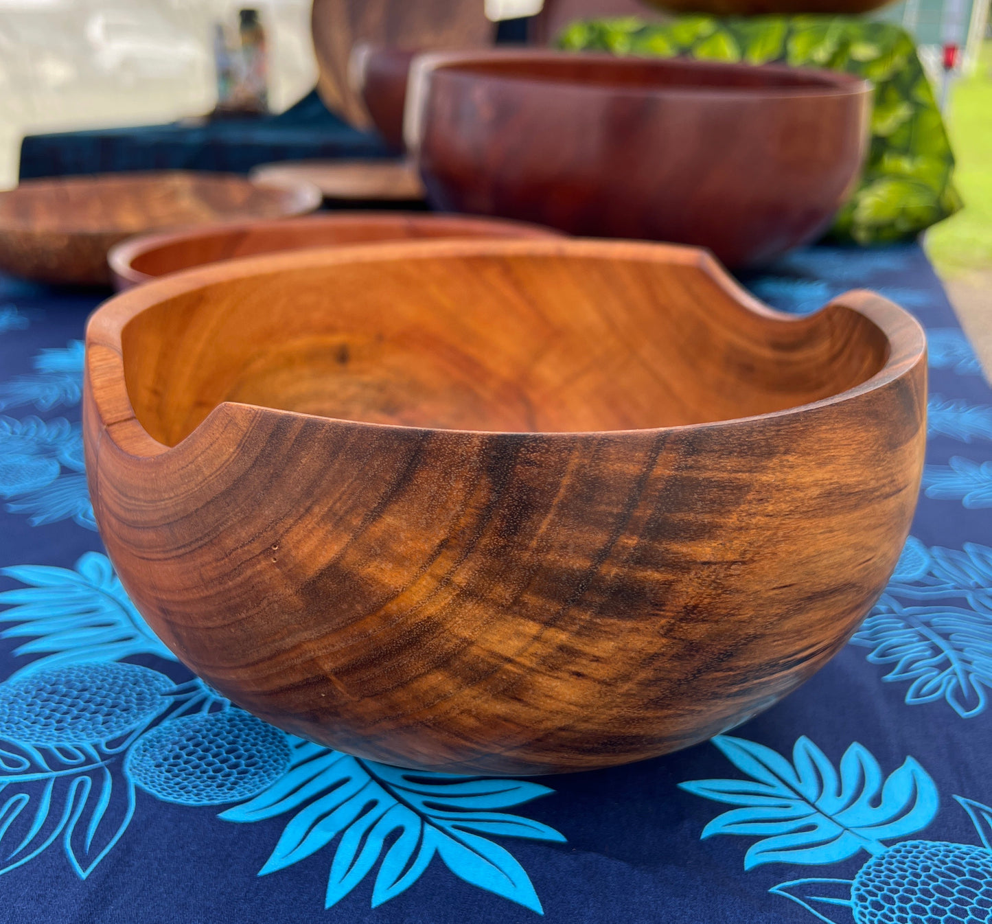 Zebrawood bowl