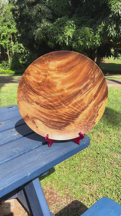 Monkeypod wood Platter